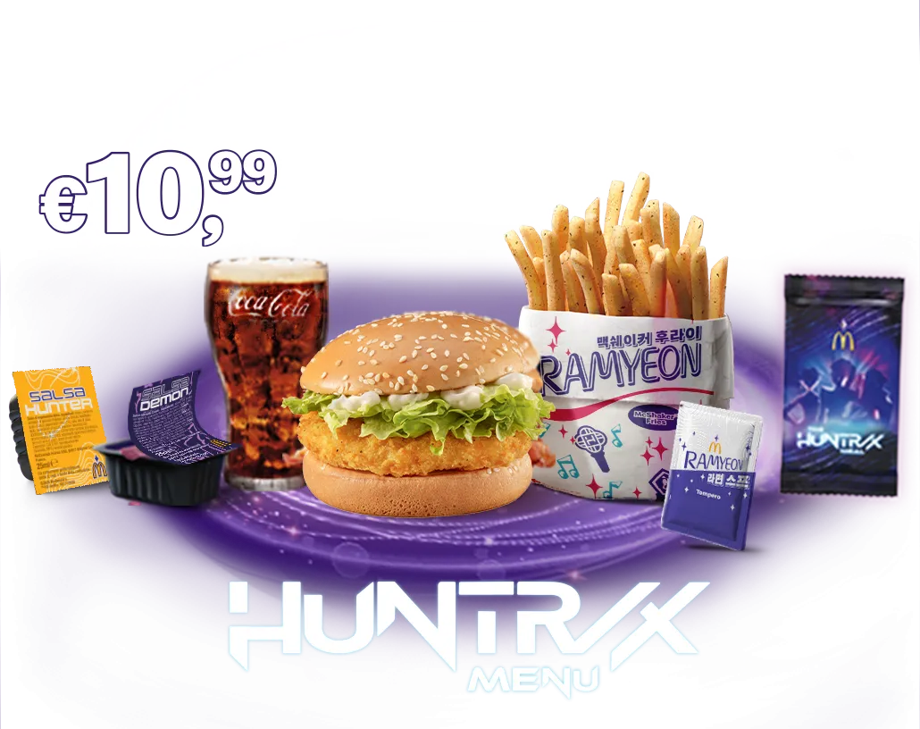 Menu Huntr/x McChicken