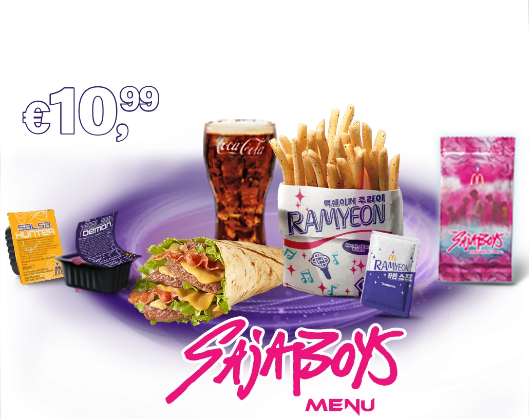 Menu Saya Boys Crispy McWrap