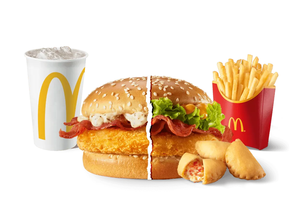 McChicken® Creation Menu Large a scelta e 4 Chicken McNuggets® o un McFlurry® o 3 panzerotti