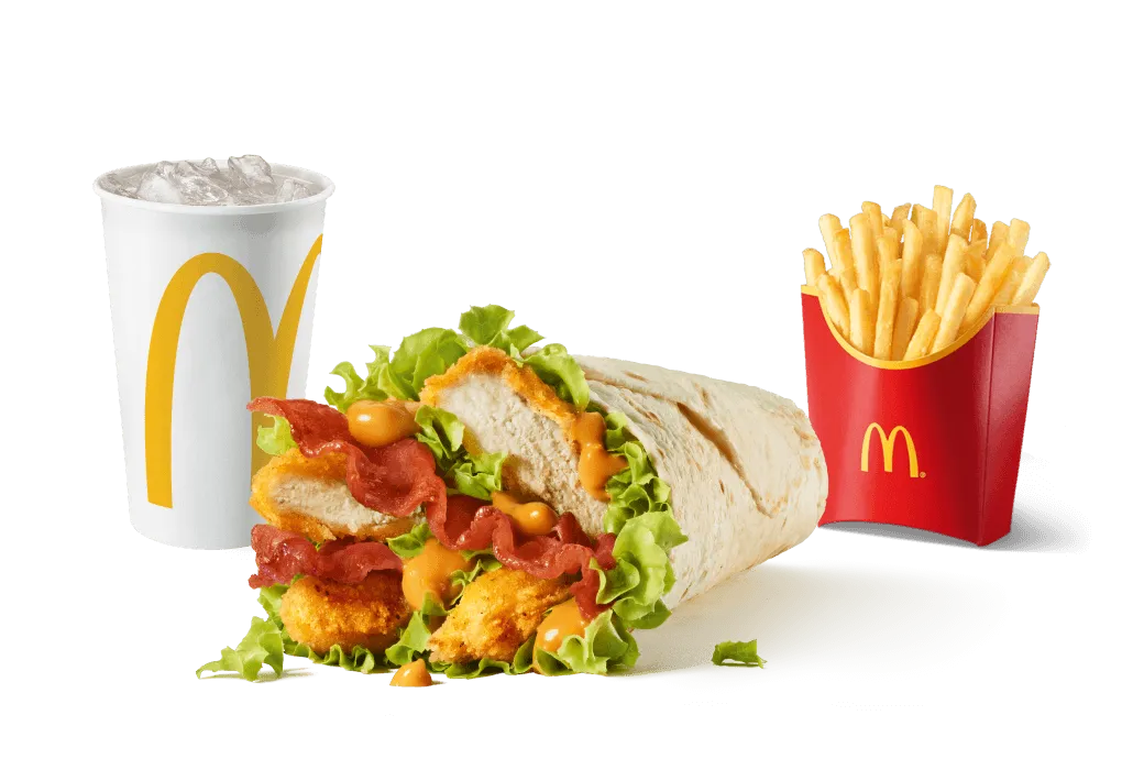 McWrap® Il Mediterraneo Menu Large