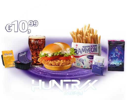 Menu Huntr/x Crunchy