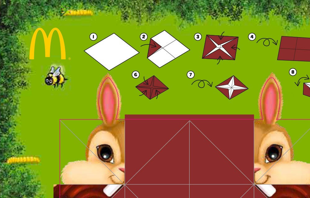 Coniglio e tigre origami