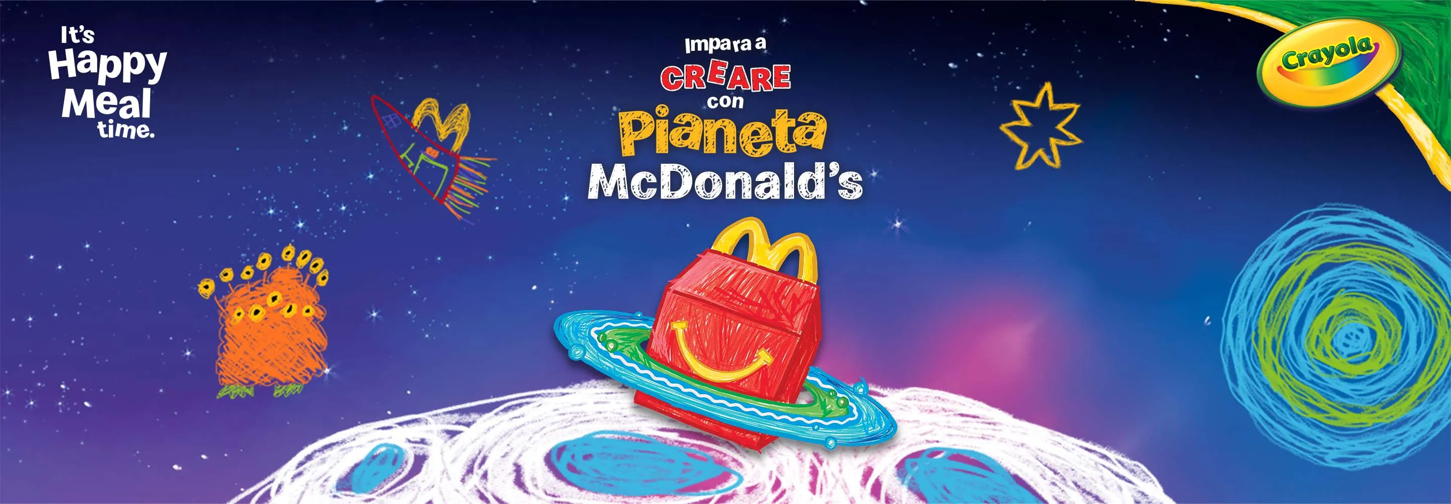 Happy Meal - Space Crayola