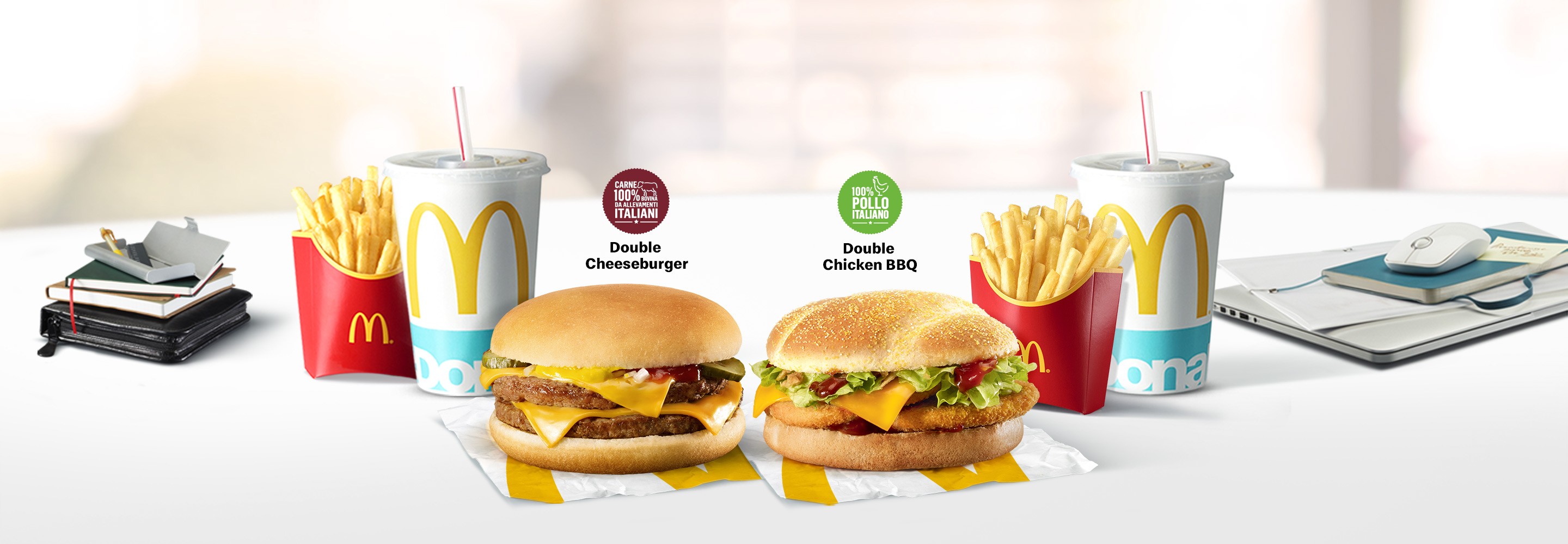 Double Chicken bbq - Double cheeseburger