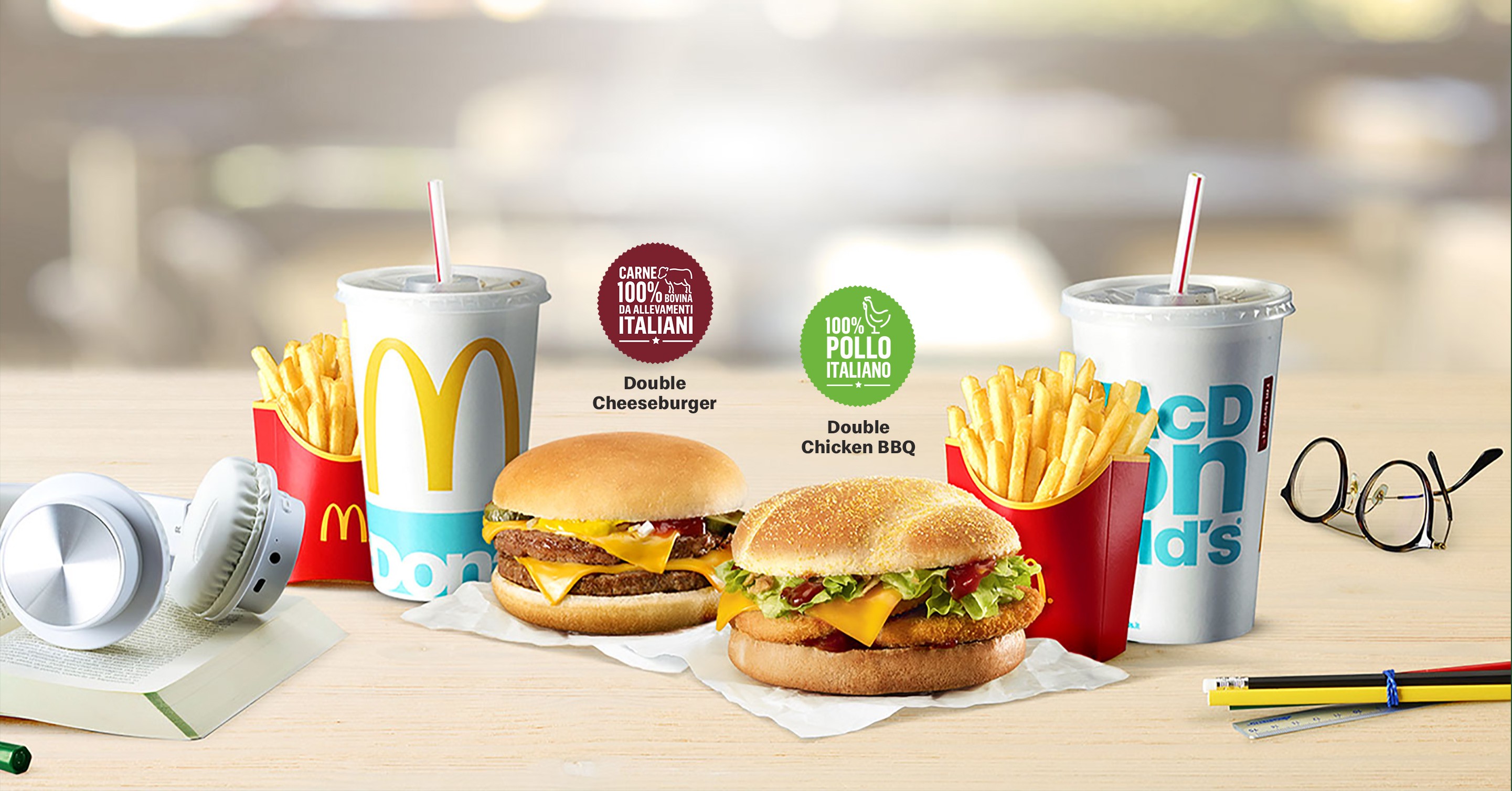 Double Chicken bbq - Double cheeseburger