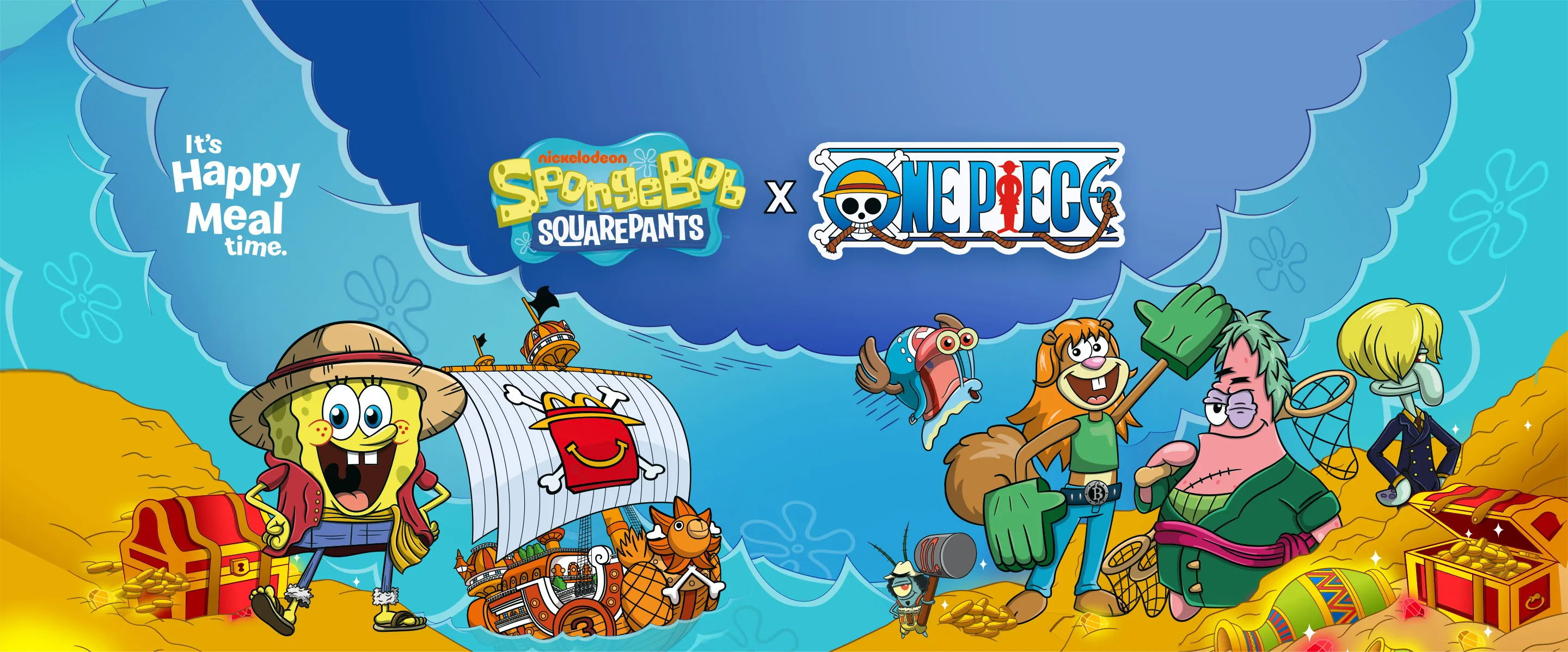 SpongeBob x One Piece