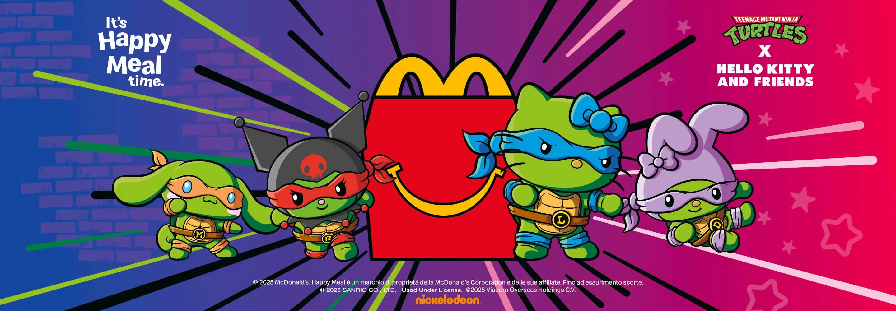 TMNT x Sanrio