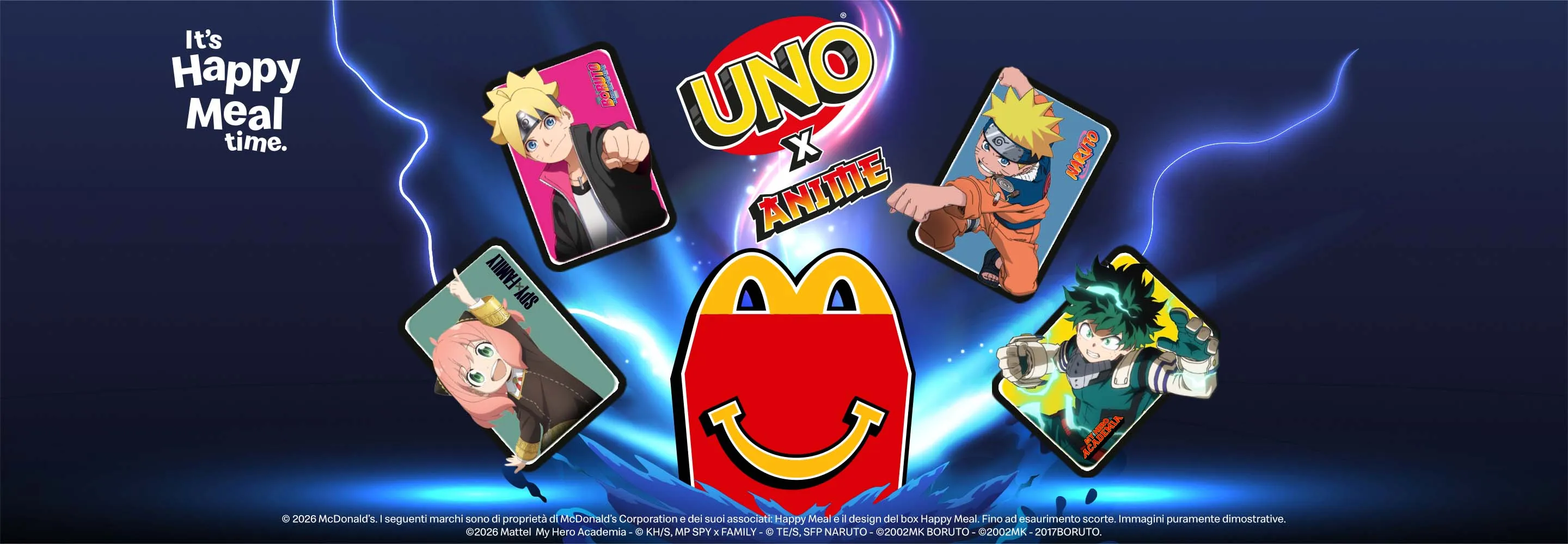 Happy Meal - UNOxAnime