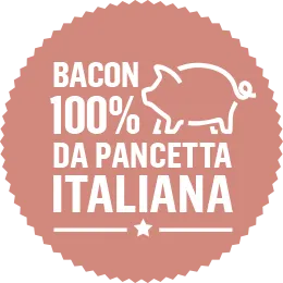 Bacon 100% da pancetta italiana