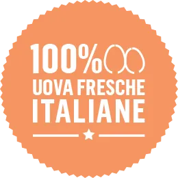 100% uova fresche italiane