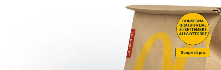 Ordina con McDelivery