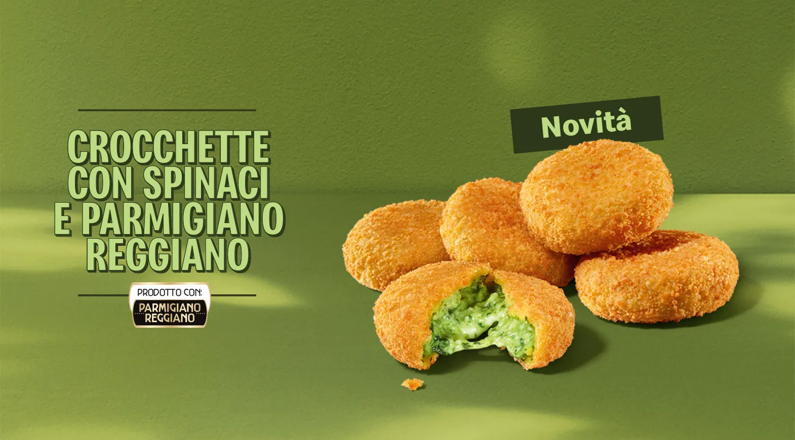 Crocchette con spinaci