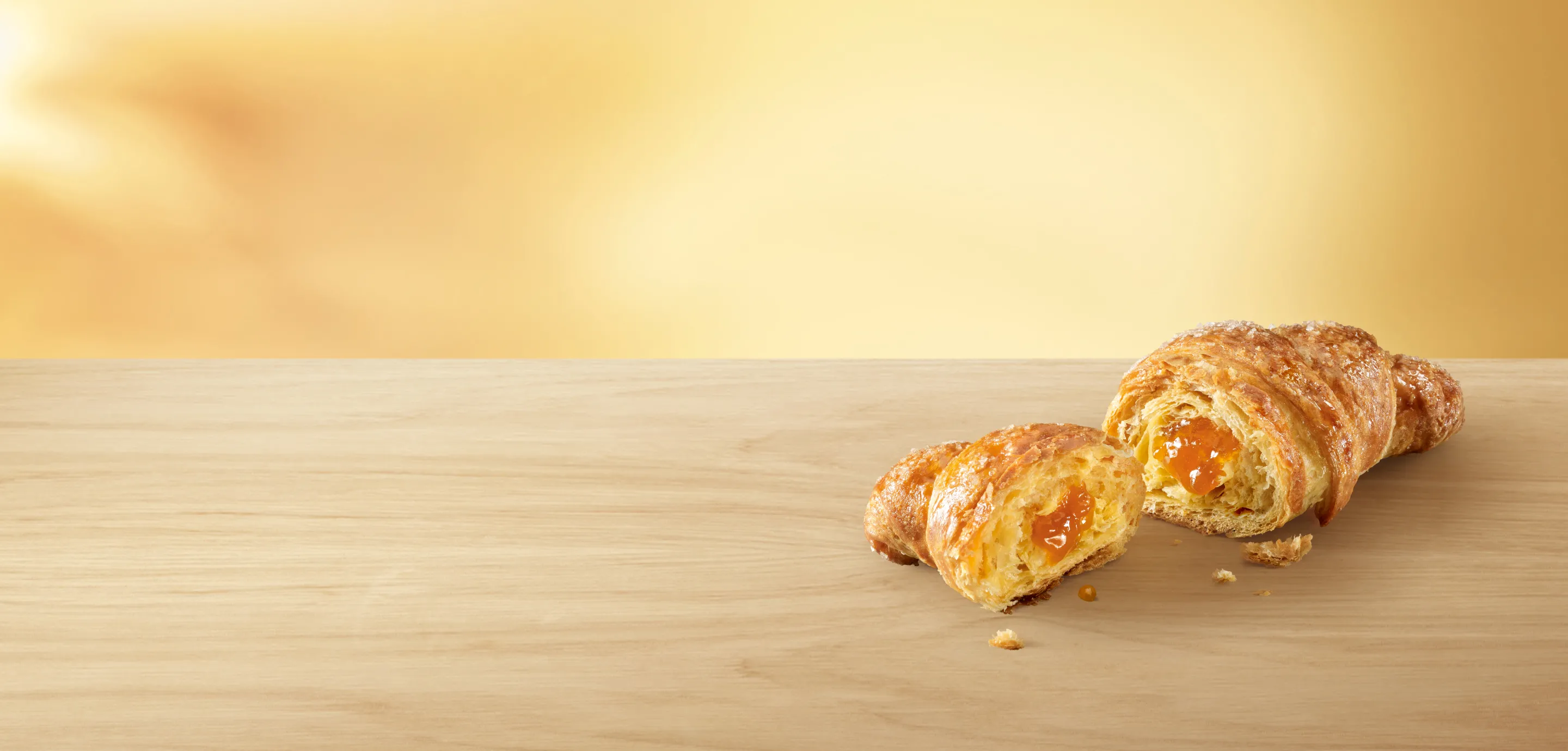 Croissant marmellata