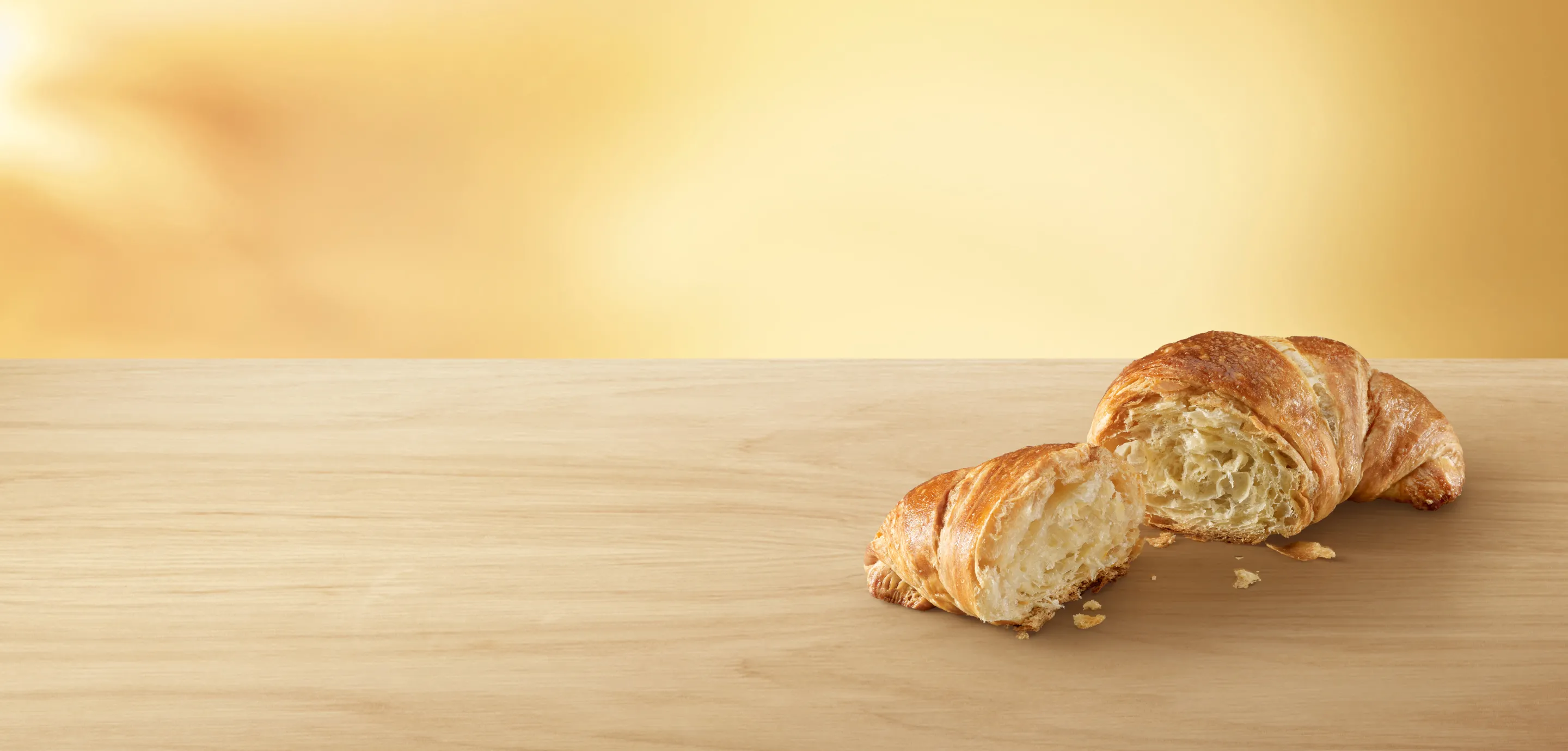 Croissant vuoto