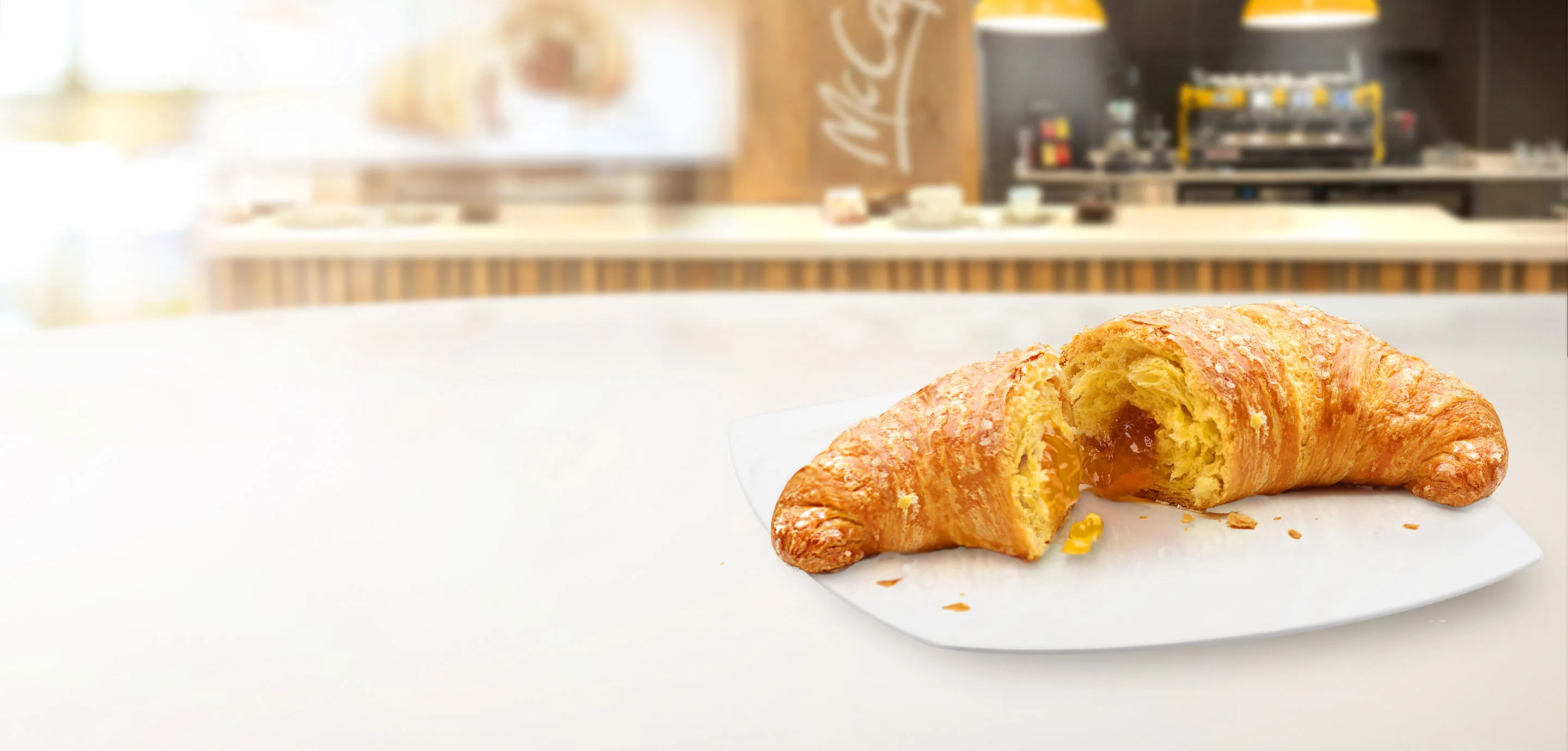 Croissant marmellata