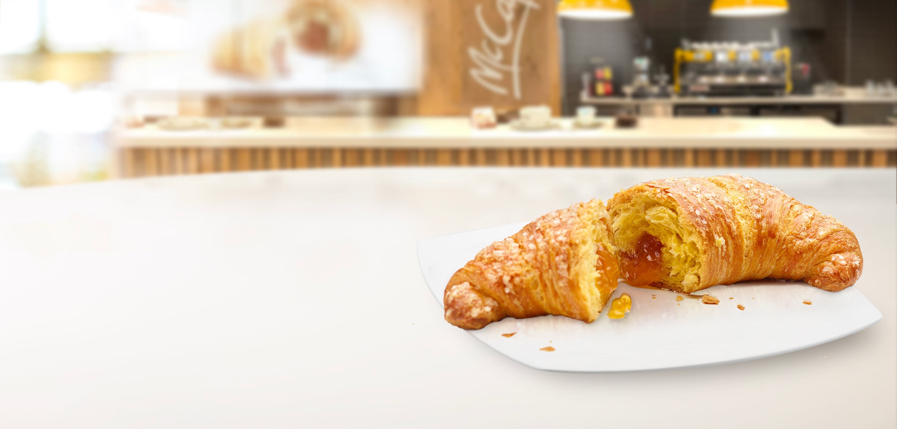 Croissant marmellata