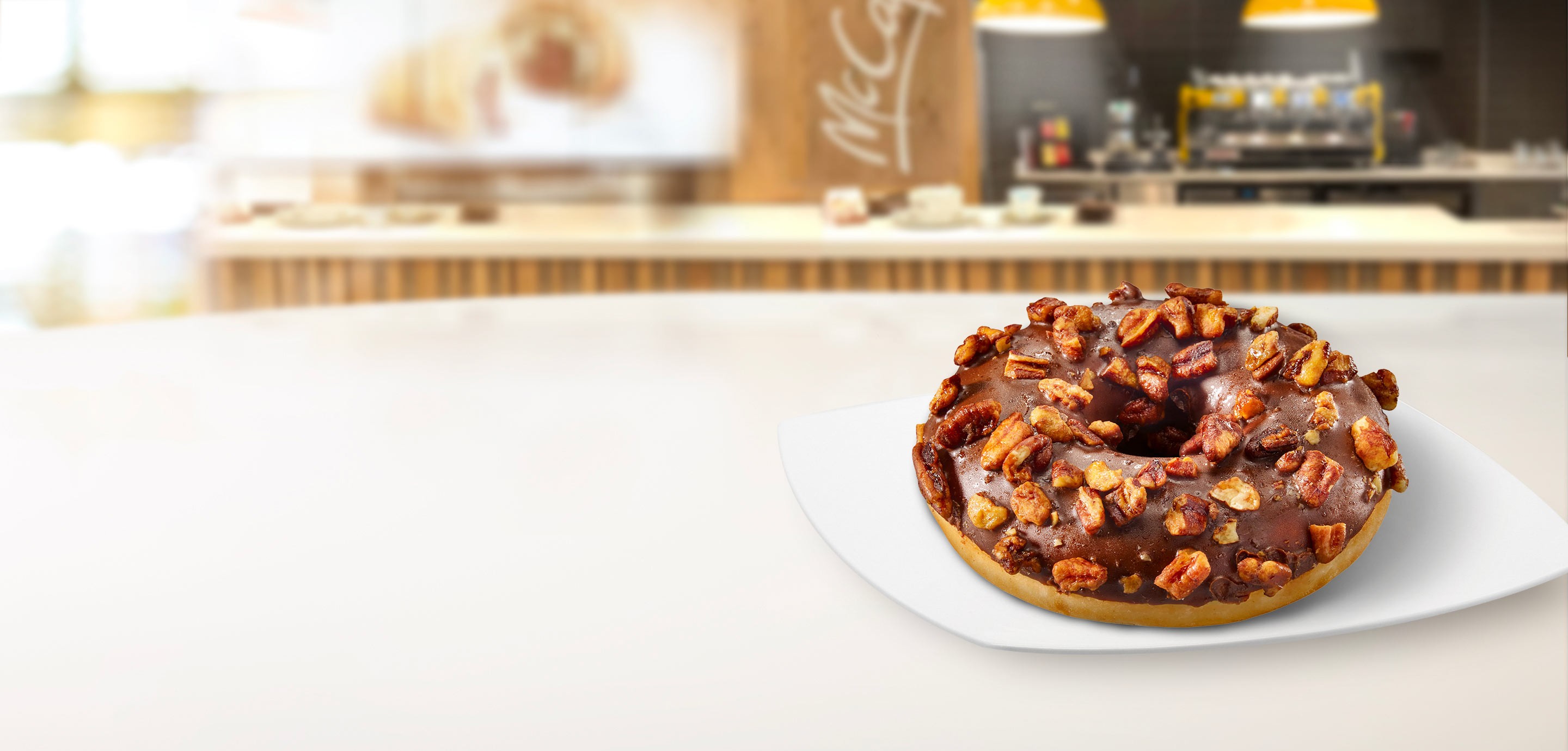 Donut cacao e noci