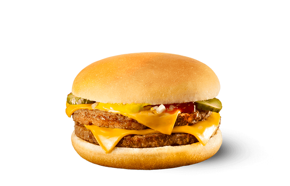 Double Cheeseburger Menu McDonald's Italia