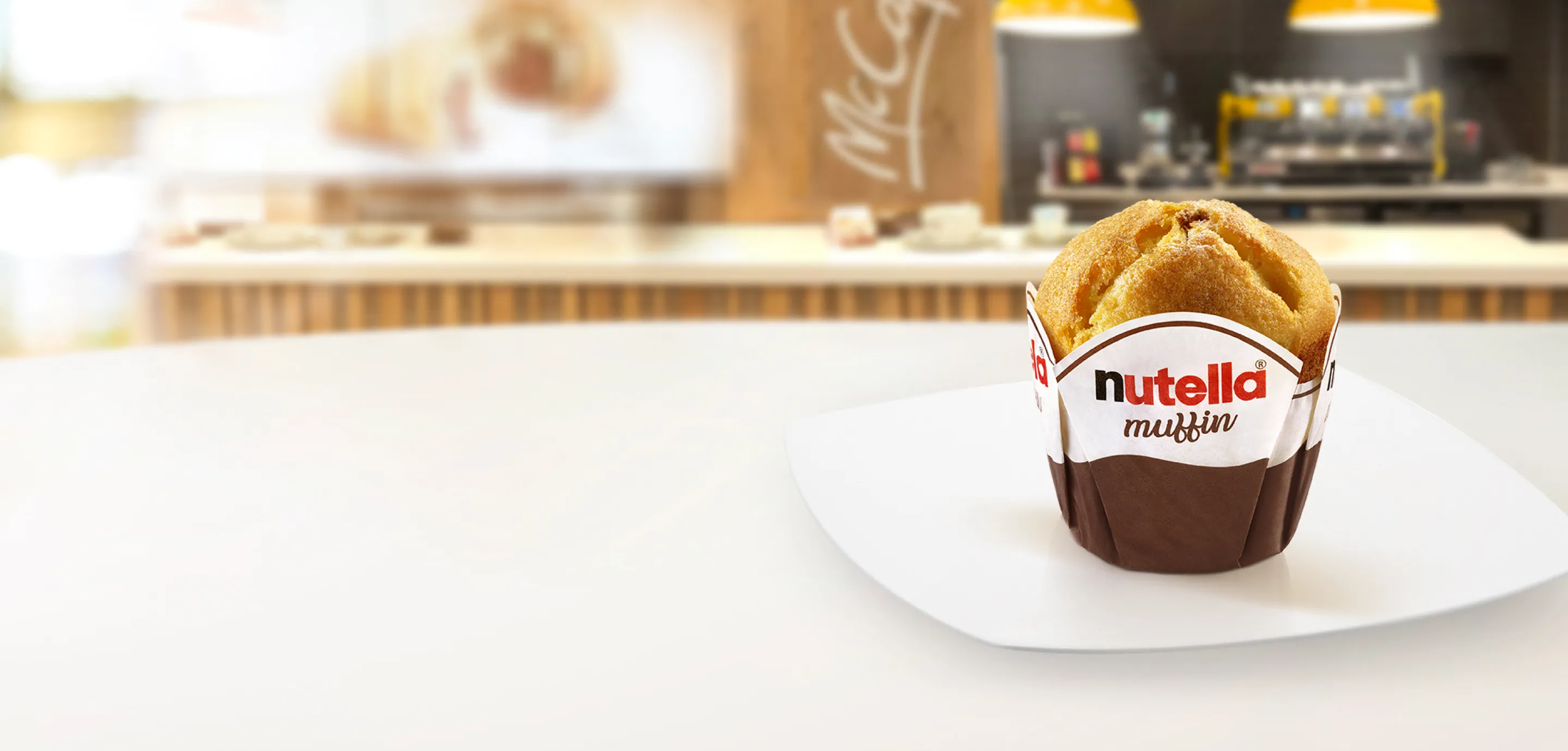 Muffin con Nutella