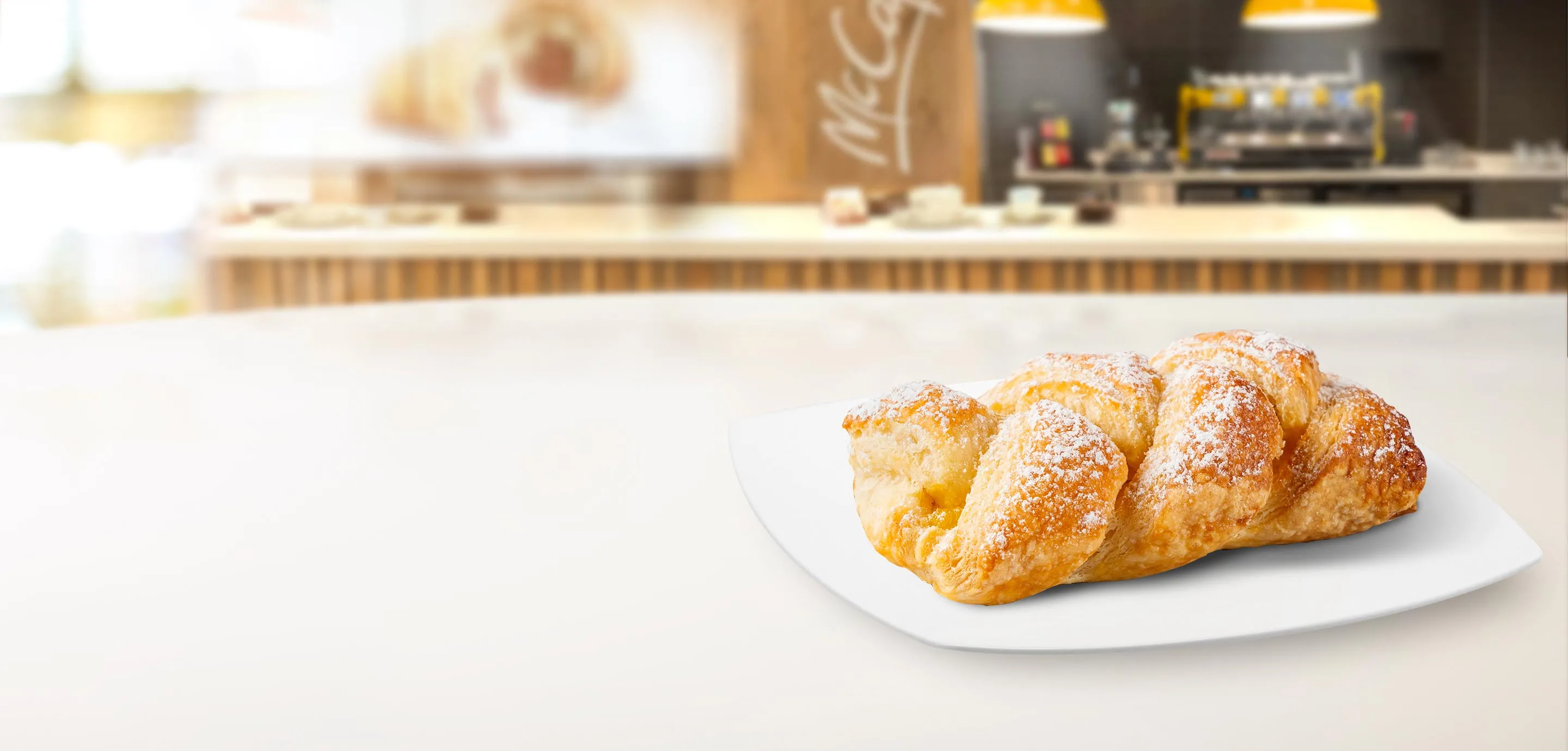 Treccia alla crema