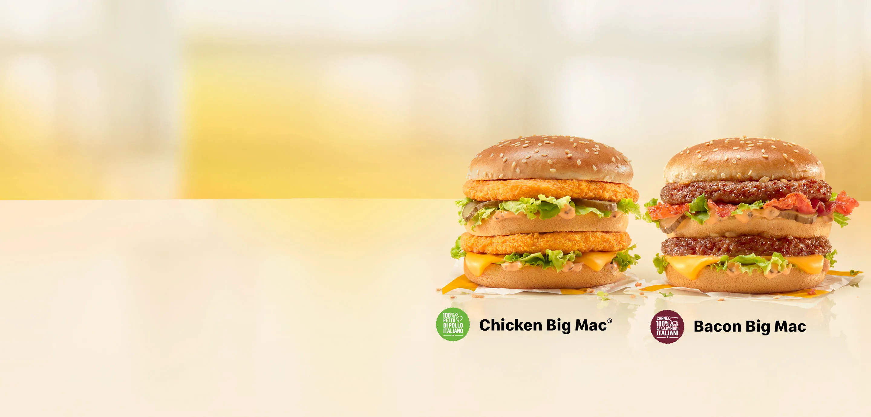 Un Big Mac® con pollo o bacon è ancora un Big Mac®?