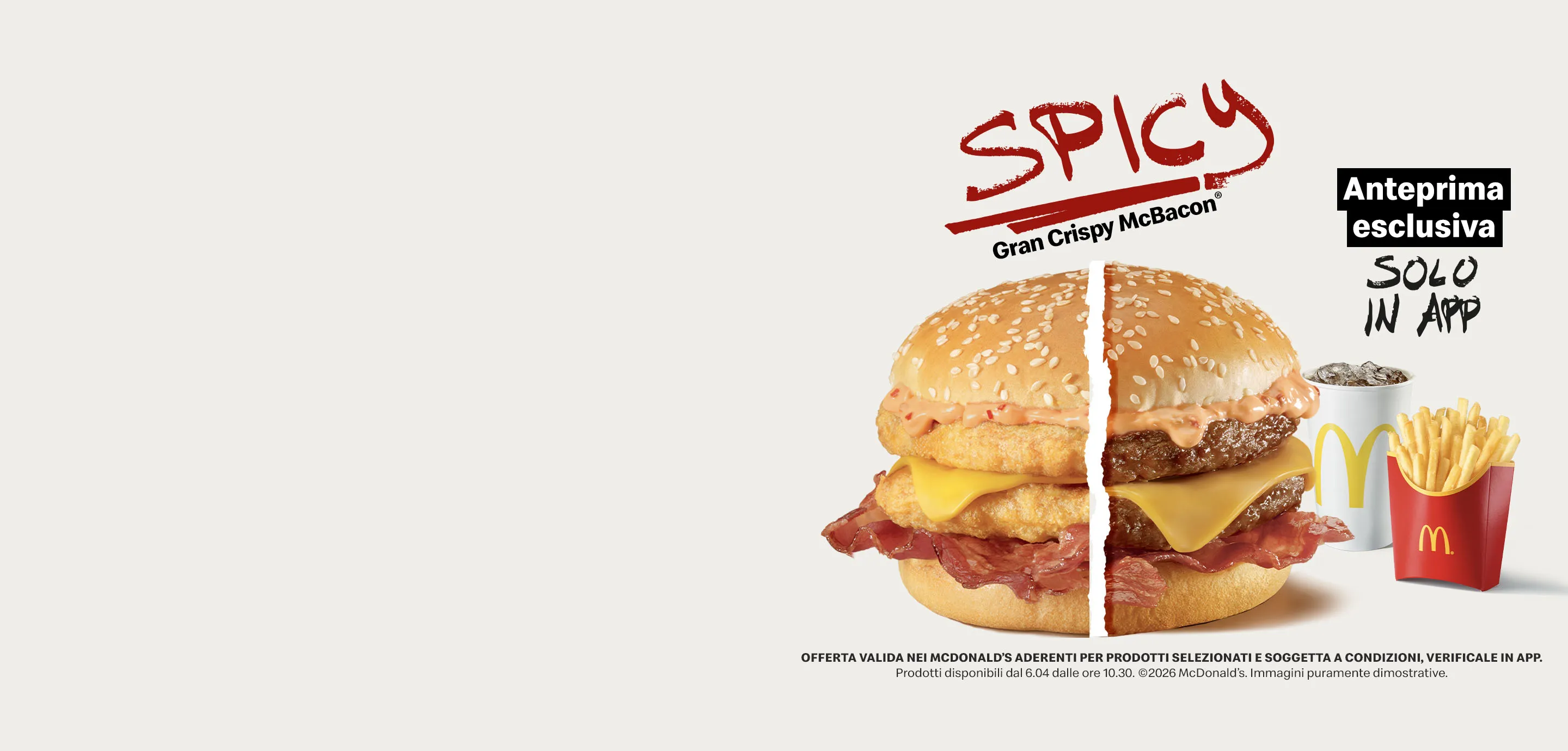 Spicy Gran Crispy McBacon
