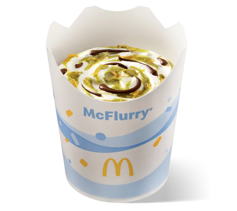  McFLURRY® gusto Dubai Chocolate Style