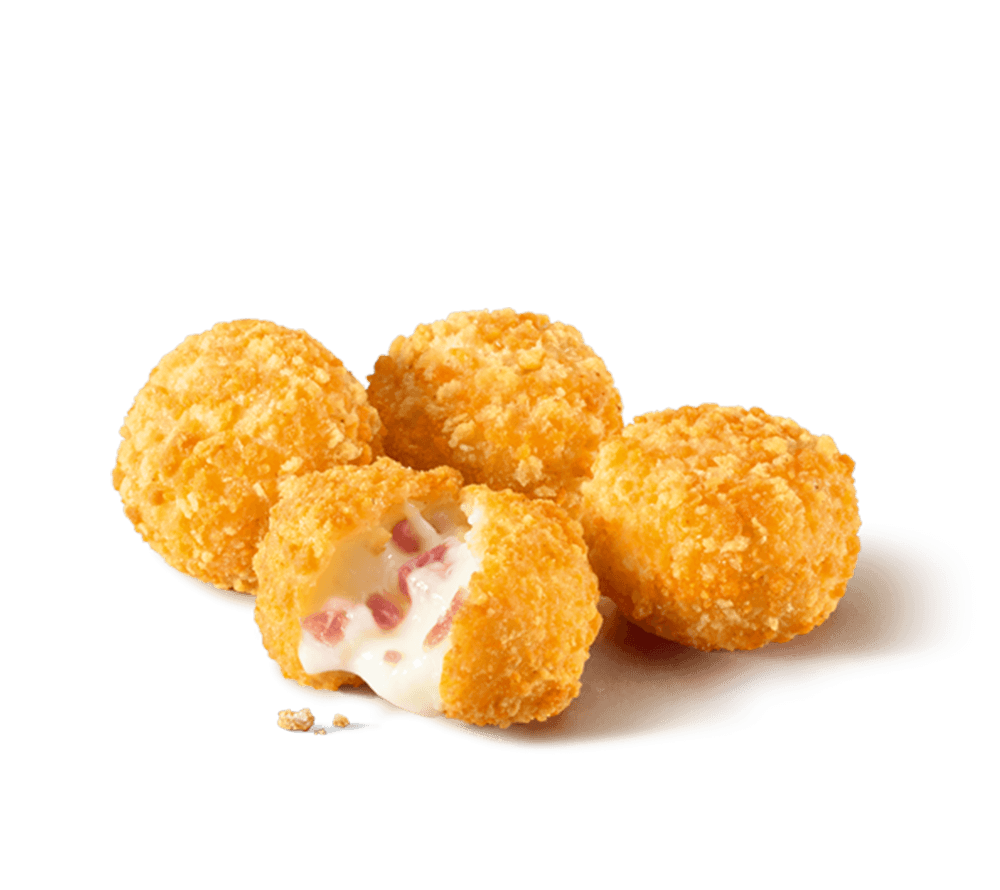 Pepite con Asiago DOP e Speck Alto Adige IGP