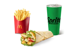 McWrap® con petto di pollo croccante e Parmigiano Reggiano menu