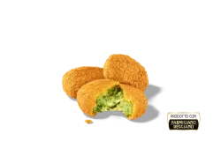 Crocchette con spinaci e Parmigiano Reggiano x3