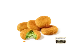 Crocchette con spinaci e Parmigiano Reggiano