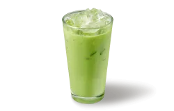Iced Coconut Matcha latte